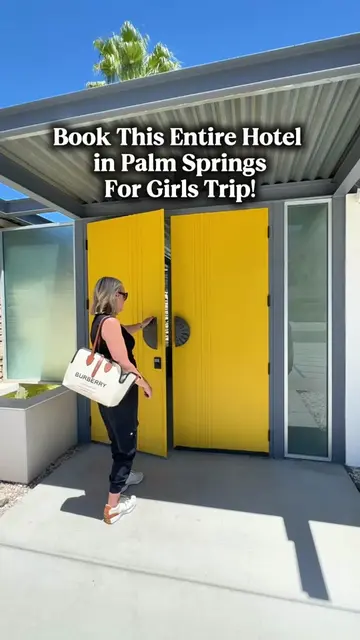 I found a hotel in Palm Springs you can’t book a room at…because Limón only rent