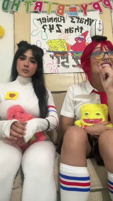Goofy goobers #spongebob #patrick #sisters #fypシ 