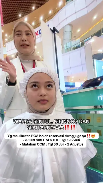 Yukkk yg mau PCA Wardah boleh reservasi skrng juga yaaaaa‼️😍💗💗 #pcawardah #pe