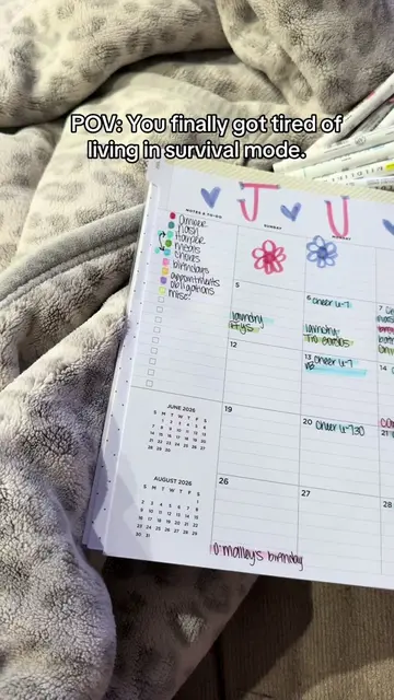 Inspired by @jess sugg to actually plan my months and days instead of keeping ev