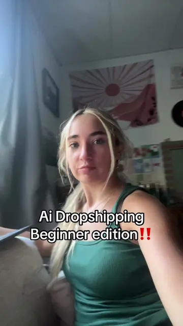 Beginner edition, AI dropshipping 😉#aidropshipping#ecom#ecommerce#shopify