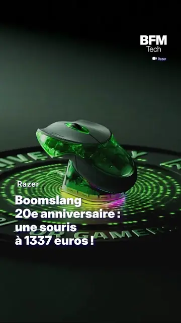 Razer Boomslang : une souris collector à… 1.337 euros ! 🖱️ Razer ressuscite sa 