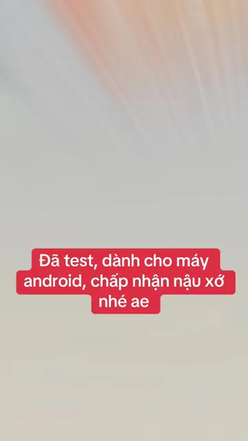 App dễ duyệt cho máy andorid