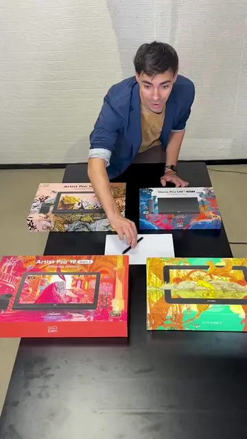 Unboxing the Artist Pro 16 TP 🎨✨ First look at the XPPen Artist Pro 16 TP and e