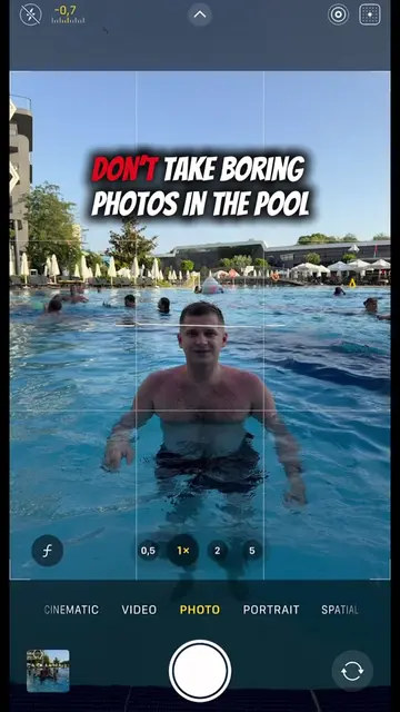 Boring pool photos? Not anymore.  #photo #photography #mobilephotography #photoi