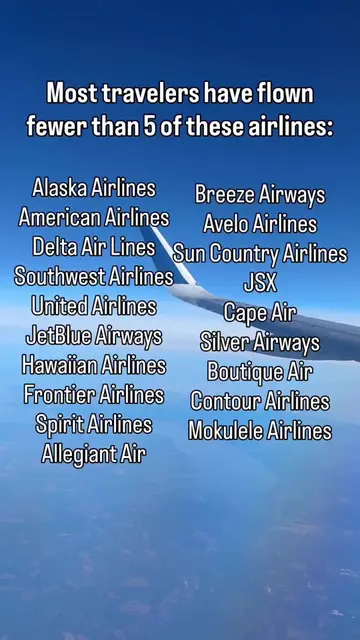 Think you’ve flown a lot? ✈️ You might be surprised. 👀 How many of these U.S. a