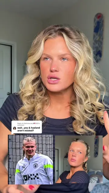 Replying to @Kakistocracy🇺🇸SOS recreating @Erling Haaland iconic braid look #h