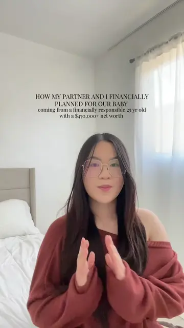 We saved a $20,000 baby fund for her first year prior to giving birth #firsttime