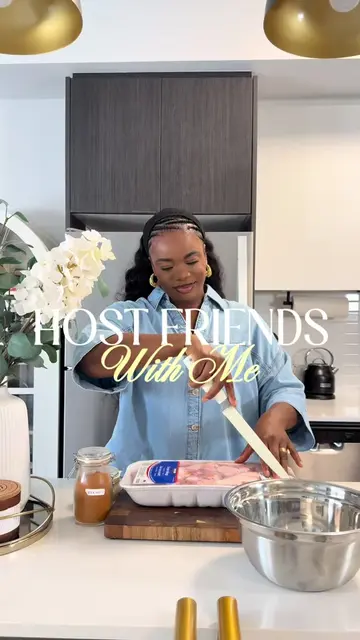 We were hosting a couple of our friends, so I decided to make some barbecue wing