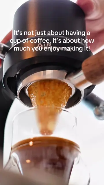 It’s not just about having a cup of coffee, it’s about how much you enjoy making