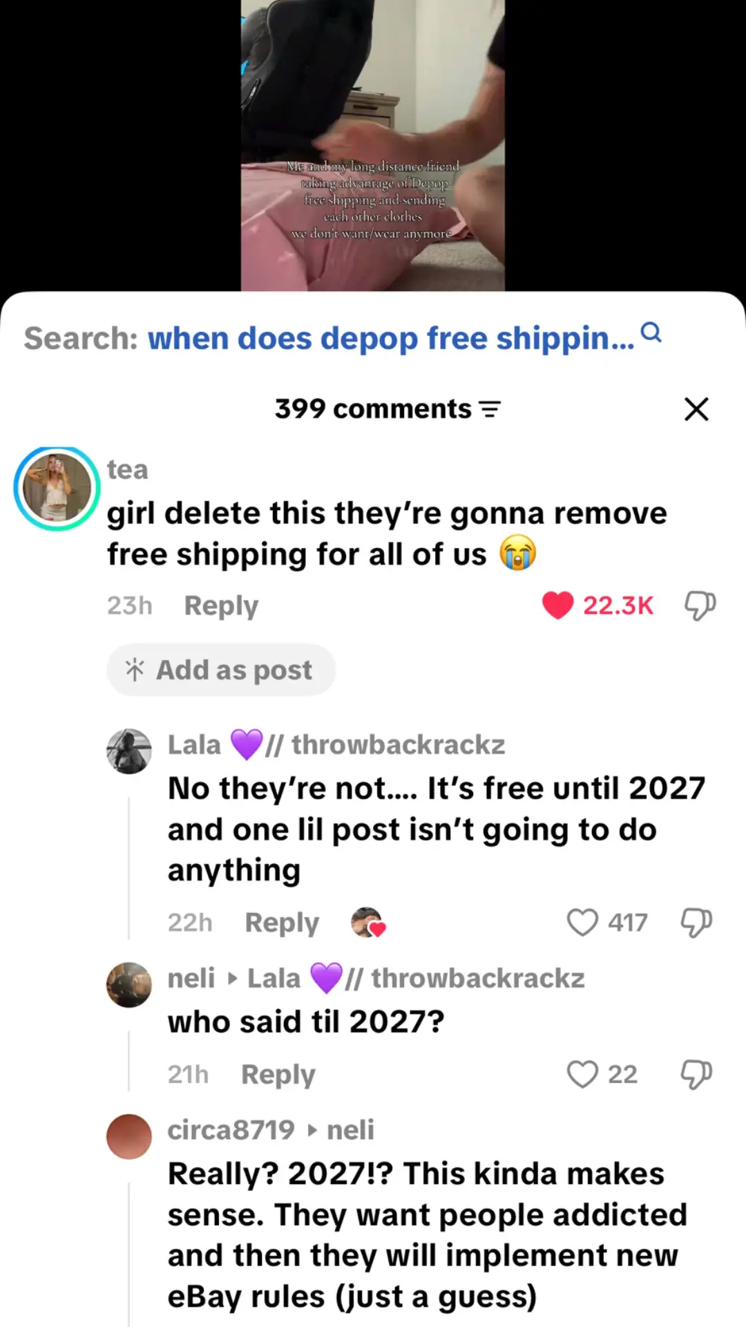 rip depops free shipping 🥀