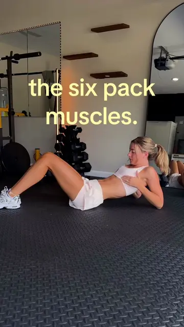 this workout focuses on the visible ab muscles 👼🏼 for core definition & streng