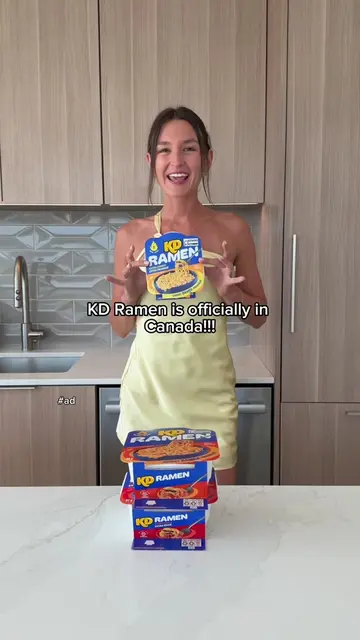 #ad @KD Canada Ramen is NOW AVAILABLE in grocery stores across Canada 🤯🧀 #KDra