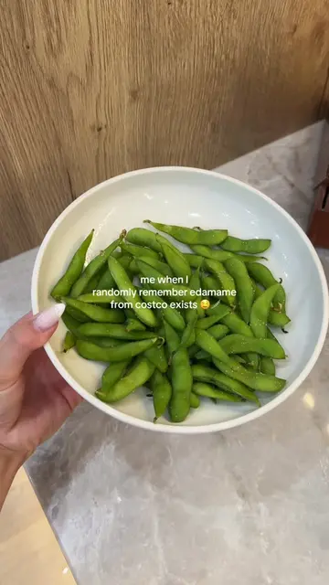 it’s so yummy 😋  #costcoedamame #edamame #costcofinds #EasyRecipe #fyp 