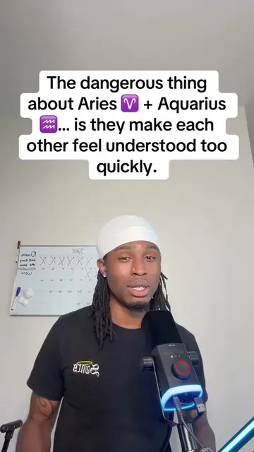 The strongest connections can also be the easiest to misunderstand. ♈♒💭 #fyp #a