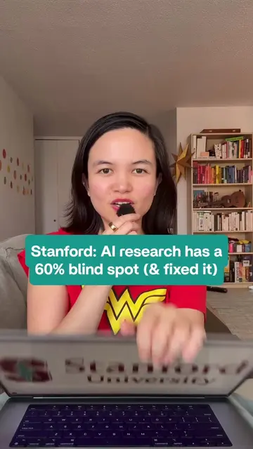 lmk what you’d like to try this on!  Stanford proved that AI research has a blin