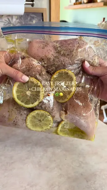 8 easy freezer chicken marinades 🌿 Honey Garlic Chicken Ingredients: 1–1.5 lb c
