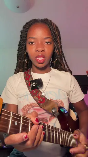 Stress relief 🎸 easy guitar tutorial #latenightdrivehome #guitartutorial #guita