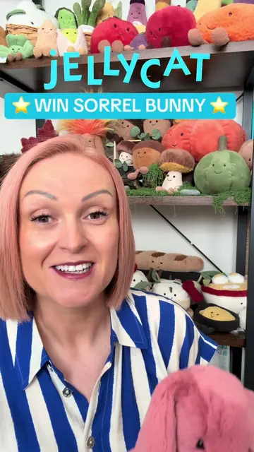 ⭐️Jellycat Sorrel Bunny giveaway ⭐️ To enter…. ⭐️Follow me and @Chubby Bunny  ⭐️