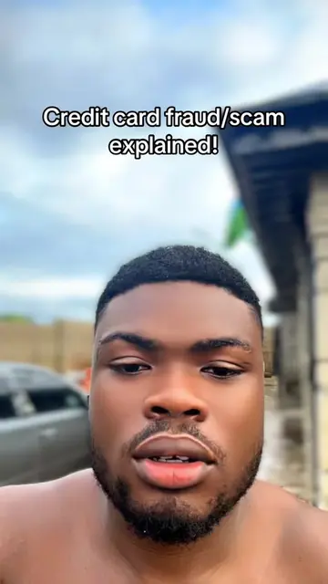 Abeg oo I am only explaining the credit card fraud/scam for educational purposes