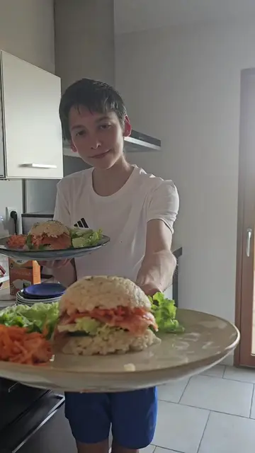 Recette healthy : Mon sushi burger revisité ! 🍣🍔 #sushi  #burger  #ideerepas  