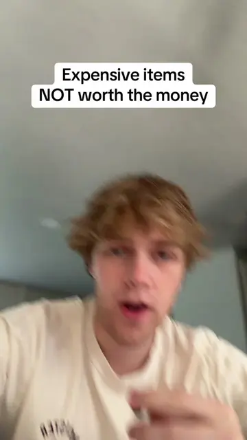 Expensive items NOT worth the money #genzfinance #moneytok #savingmoney #finance