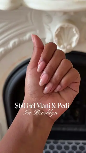 The best salon to get affordable gel manicure & pedicure in nyc 💅🏽 #nycnailsal