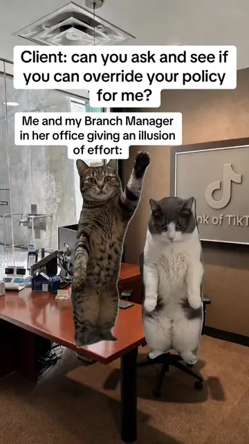 Bankers and branch managers will almost never risk their jobs to override a poli
