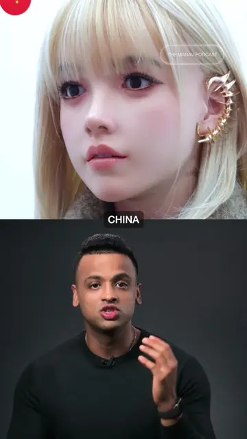 China just built a humanoid robot that looks almost exactly like a real person. 