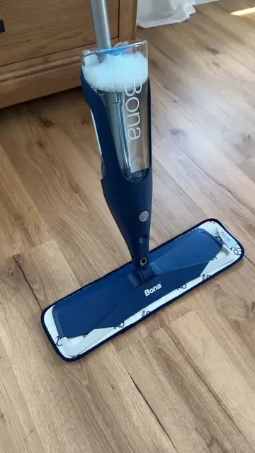 New homeowner myth busted 🏡 I used to think more water meant cleaner floors. Th