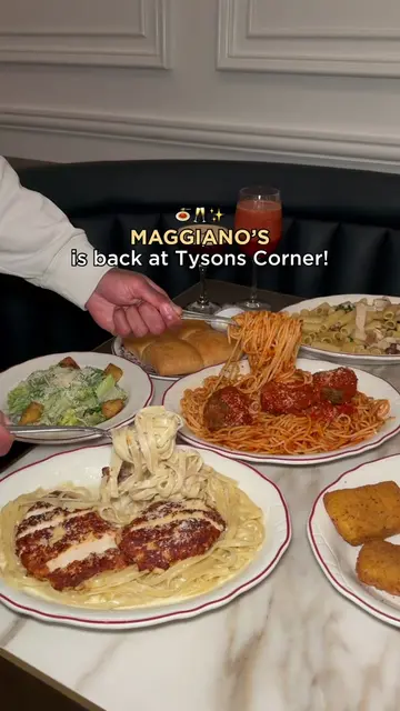 @Maggiano's Little Italy is back at Tysons Corner with a beautiful new location,