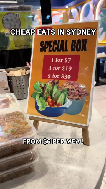 Great cheap eats (savoury food) in Sydney 📍 O Chicken Level one - Westfield Par