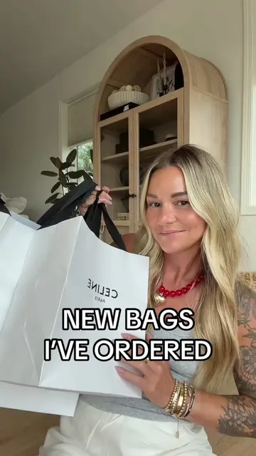 New bag haul 👜 🔗s in MY JULY BLOG & SHOPMY #fashiontiktok #haultok #unboxingvi