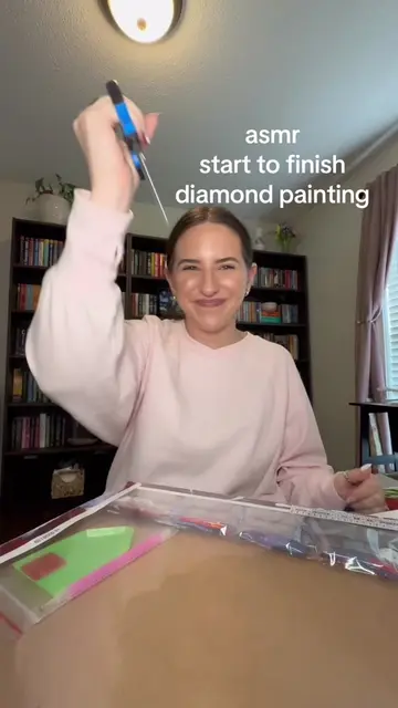 I remembered to film the ending this time 🫢 #diamondart #diamondpainting #craft