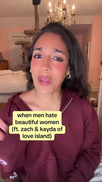 when men h8 beautiful women (ft. zach & kayda of love island) 🏝️ #LoveIsland #b