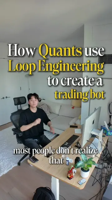 How Quants use Loop Engineering to create a trading bot with alpha #ai #Tech 