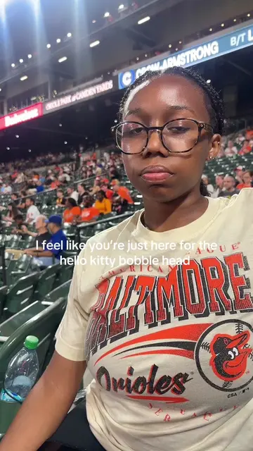 I missed my girl, the bobble head was a plus 😂😂🥲 #orioles #hellokitty #baltim