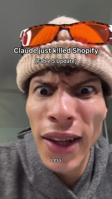 claude just killed shopify with the fable 5 update #shopify #ecom #ai #dropshipp