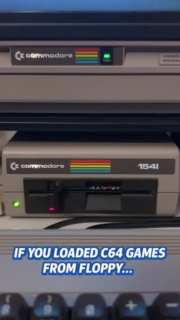 That grinding, chattering sound when a Commodore 64 loaded from a 1541 drive… it