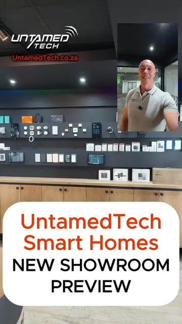 UntamedTech Smart Homes NEW SHOWROOM PREVIEW UntamedTech.co.za #untamedtech #she