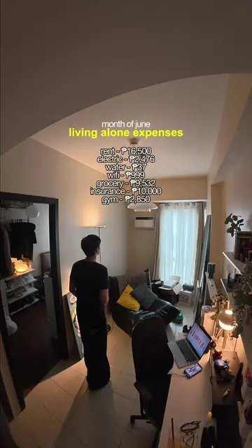 isayaw nalang ang mga bills🤣 #livingalone #sololiving #clarkmacasio #metromanil