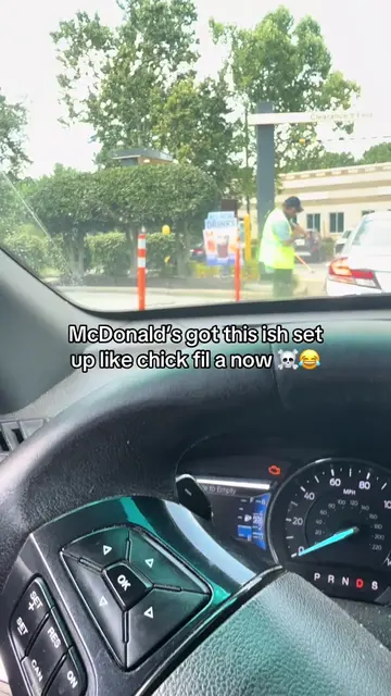 McDonald’s really said, “We can do that too.” 😂🍟 Who else has seen this at the