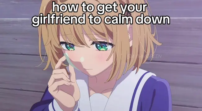 so thats how to calm your girl down  Title: I Want To Love You Till Your Dying D