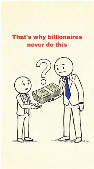 That's why billionaires never do this 🤔 #finance #animation #usatoday #uktiktok