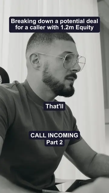 Breaking down a potential deal for a caller with $1.2M equity. Here is the quest