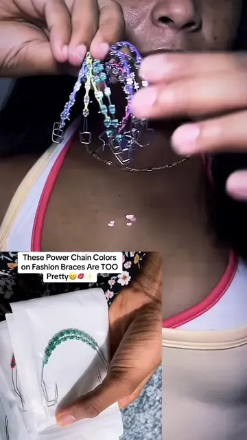 Our new Power Chain Clip-On Fashion Braces are available in different colors. Wh