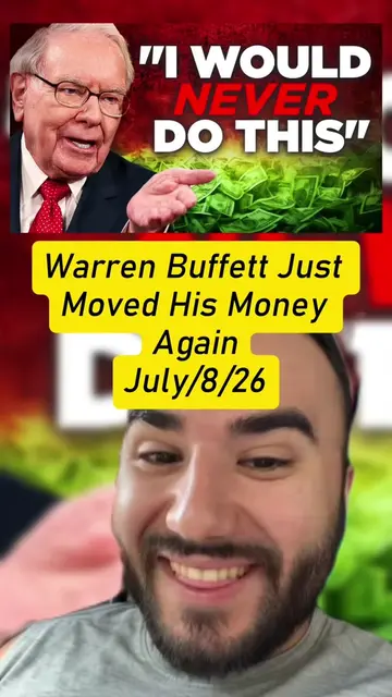 Warren Buffett Just Moved His Money Again
 #WarrenBuffett #BerkshireHathaway #St