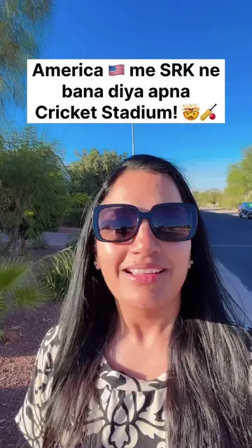America 🇺🇸 me SRK ne bana diya apna Cricket Stadium! 🤯🏏 America 🇺🇸, Shah R