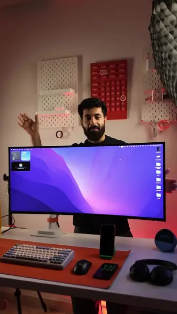 Its not just a monitor its a complete productivity docking station. #monitor #do