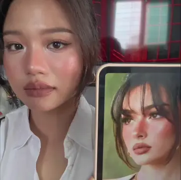 ဒီ​​နေ့ပြင်ပြထားတဲ့ look​ လေးက skin tone အကုန်လုံးနဲ့လည်းလိုက်တယ် brown eyes ရှိ
